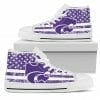 NCAA Kansas State Wildcats High Top Shoes