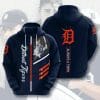 MLB Detroit Tigers Always a Tiger Navy Pullover Hoodie