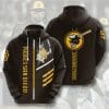 MLB San Diego Padres Swinging Friars Brown Pullover Hoodie