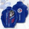 MLB Toronto Blue Jays One Nation Blue Pullover Hoodie