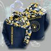 MLB Milwaukee Brewers Yellow Navy Camo Pullover Hoodie