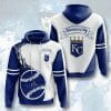 MLB Kansas City Royals Fire Ball Pullover Hoodie