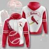 MLB St. Louis Cardinals Fire Ball Pullover Hoodie