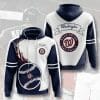 MLB Washington Nationals Fire Ball Pullover Hoodie