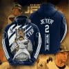 MLB New York Yankees Derek Jeter Pinstripe Pride Pullover Hoodie