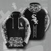 MLB Chicago White Sox Black Camo Pullover Hoodie