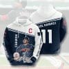 MLB Cleveland Indians Jose Ramirez Pullover Hoodie