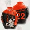 MLB San Francisco Giants Will Clark Pullover Hoodie