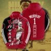 NFL Arizona Cardinals Kyler Murray Red Black Pullover Hoodie