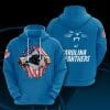 NFL Carolina Panthers Tearing Open Logo Pullover Hoodie