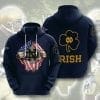 NCAA Notre Dame Fighting Irish Tearing Open Logo Pullover Hoodie