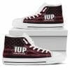 NCAA Indiana University of Pennsylvania Crimson Hawks High Top Shoes