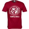 NCAA Temple Owls Unisex T-Shirt V1