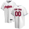 Cleveland Indians Nike White Home Custom MLB Replica Jersey