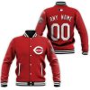 MLB Cincinnati Reds Custom Name Number Baseball Jacket