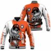 MLB Houston Astros Jack Skellington And Zero Baseball Jacket