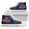 MLB Cleveland Indians Jurassic Park Style High Top Shoes