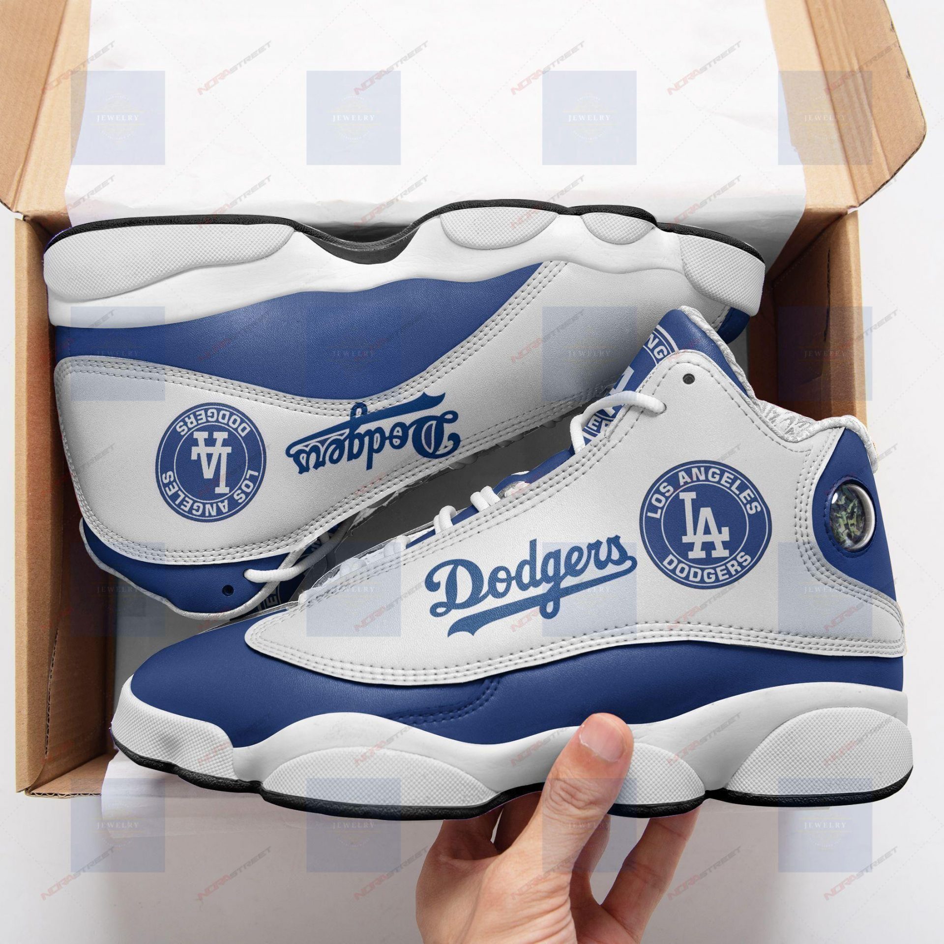 MLB Los Angeles Dodgers Air Jordan 13 Shoes V1 MLB Los Angeles Dodgers Air Jordan 13 Shoes V1