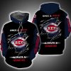 MLB Cincinnati Reds Tearing Open Logo Pullover Hoodie
