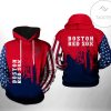 MLB Boston Red Sox American Flag Pullover Hoodie