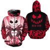 MLB Boston Red Sox Jack Skellington Halloween Zip Up Hoodie