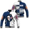 MLB Chicago Cubs Heartbeat Love Ripped Baseball Jacket