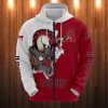MLB Arizona Diamondbacks Mascot Design Zip Up Hoodie