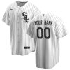 Chicago White Sox Nike White Home Custom MLB Replica Jersey