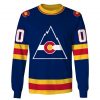 MLB Colorado Rockies Custom Name Number Throwback Vintage Home Jersey Sweatshirt