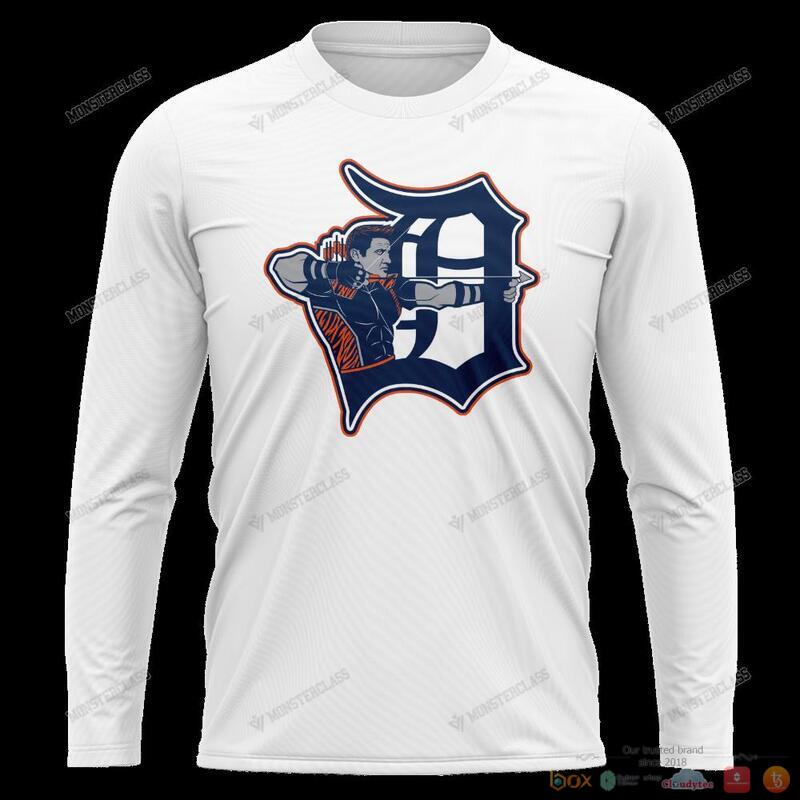 MLB Detroit Tigers Custom Name Number Hawkeyes Sweatshirt MLB Detroit Tigers Custom Name Number Hawkeyes Sweatshirt
