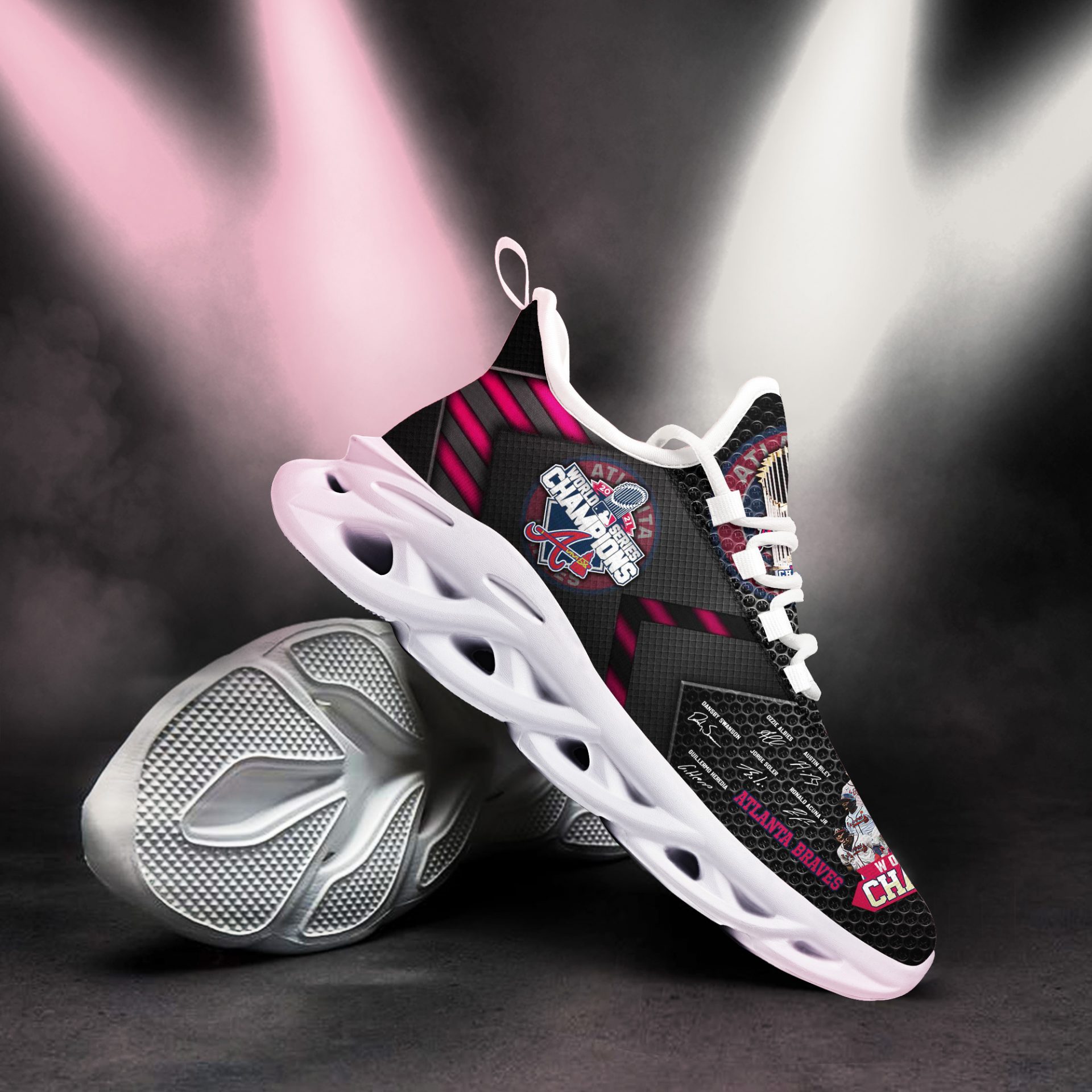 MLB Atlanta Braves Championship Max Soul Shoes MLB Atlanta Braves Championship Max Soul Shoes