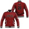 MLB Arizona Diamondbacks Custom Name Number Red Baseball Jacket