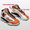 MLB Baltimore Orioles Custom Name Number Air Jordan 13 Shoes V2