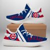 MLB Chicago Cubs Blue White Yeezy Boost Sneakers