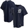 Detroit Tigers Nike Navy Alternate Custom MLB Replica Jersey