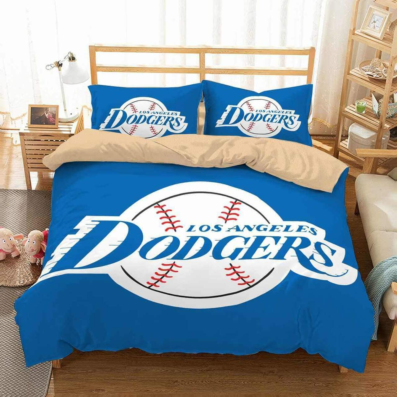 MLB Los Angeles Dodgers Bedding Set V5