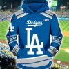 MLB Los Angeles Dodgers Big Logo Pullover Hoodie