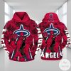 MLB Los Angeles Angels Deadpool Pullover Hoodie