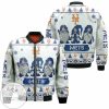 MLB New York Mets Gnomes Ugly Christmas Bomber Jacket