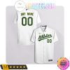 MLB Oakland Athletics Custom Name Number White Hawaiian Shirt
