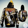 MLB Pittsburgh Pirates Harley Quinn Zip Up Hoodie