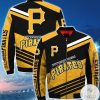 MLB Pittsburgh Pirates Yellow Black Bomber Jacket