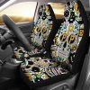 MLB Pittsburgh Pirates Party Skull Car Seat Covers