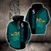 MLB Seattle Mariners Baby Yoda Green Pullover Hoodie