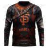 MLB San Francisco Giants Custom Name Number Warriors Sweatshirt