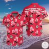 Southampton FC Red Coconut Tree Island Hawaiian Shirt