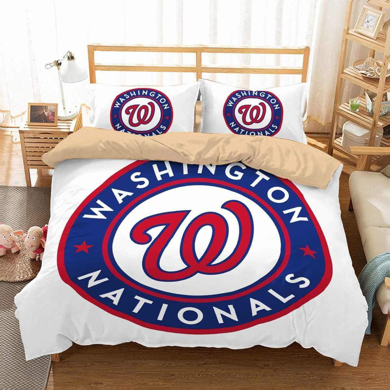 MLB Washington Nationals Bedding Set V11 MLB Washington Nationals Bedding Set V11