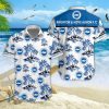 Brighton & Hove Albion FC White Coconut Tree Island Hawaiian Shirt