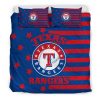 MLB Texas Rangers Star Mashup Column Bedding Set