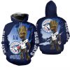 MLB Toronto Blue Jays Baby Groot Pullover Hoodie